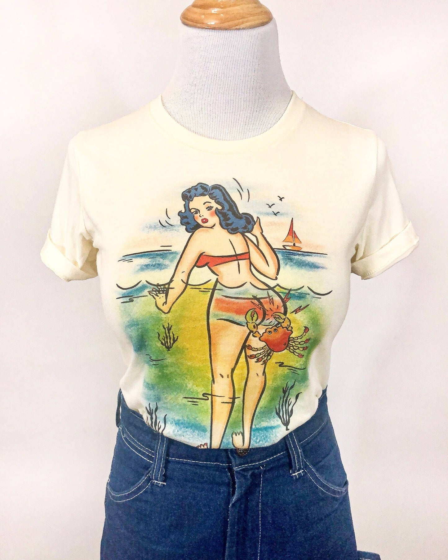 Pinch a Bum Fitted Tee