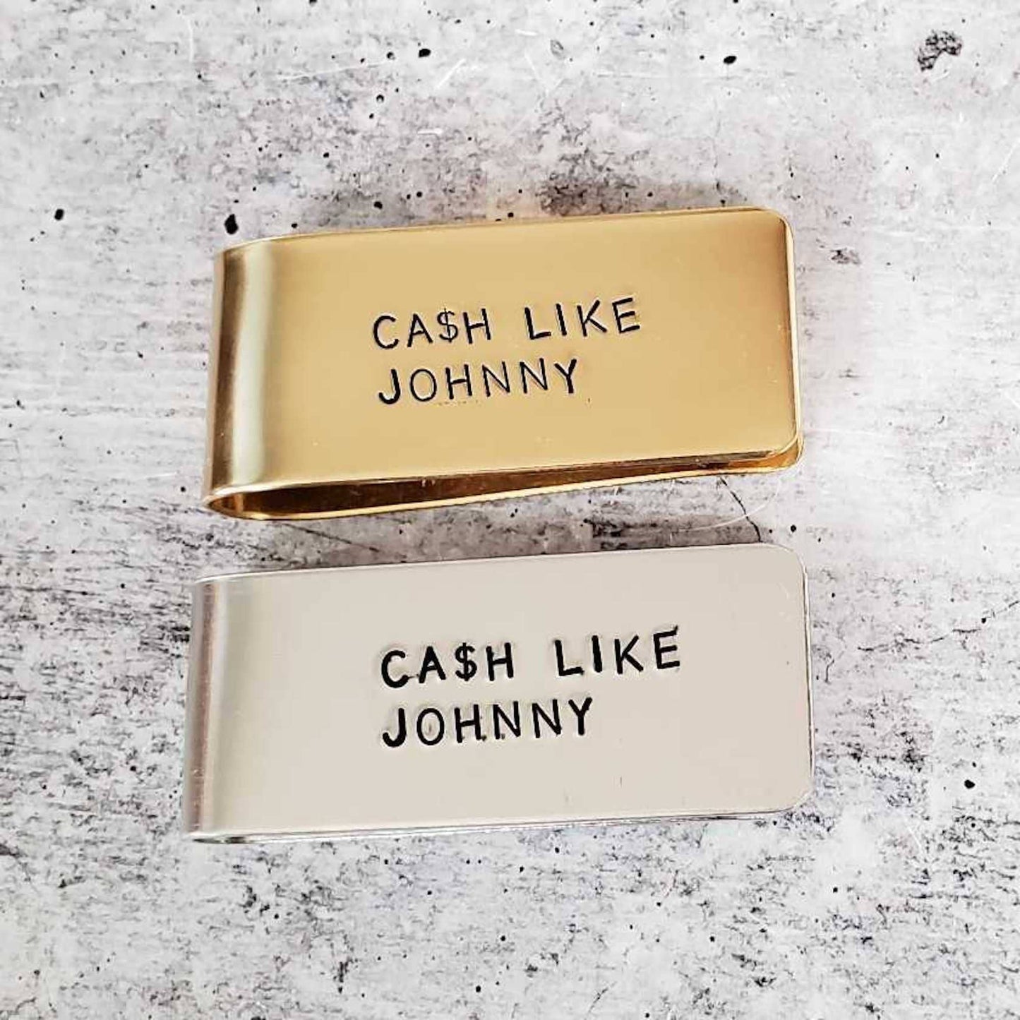 CASH LIKE JOHNNY Money Clip