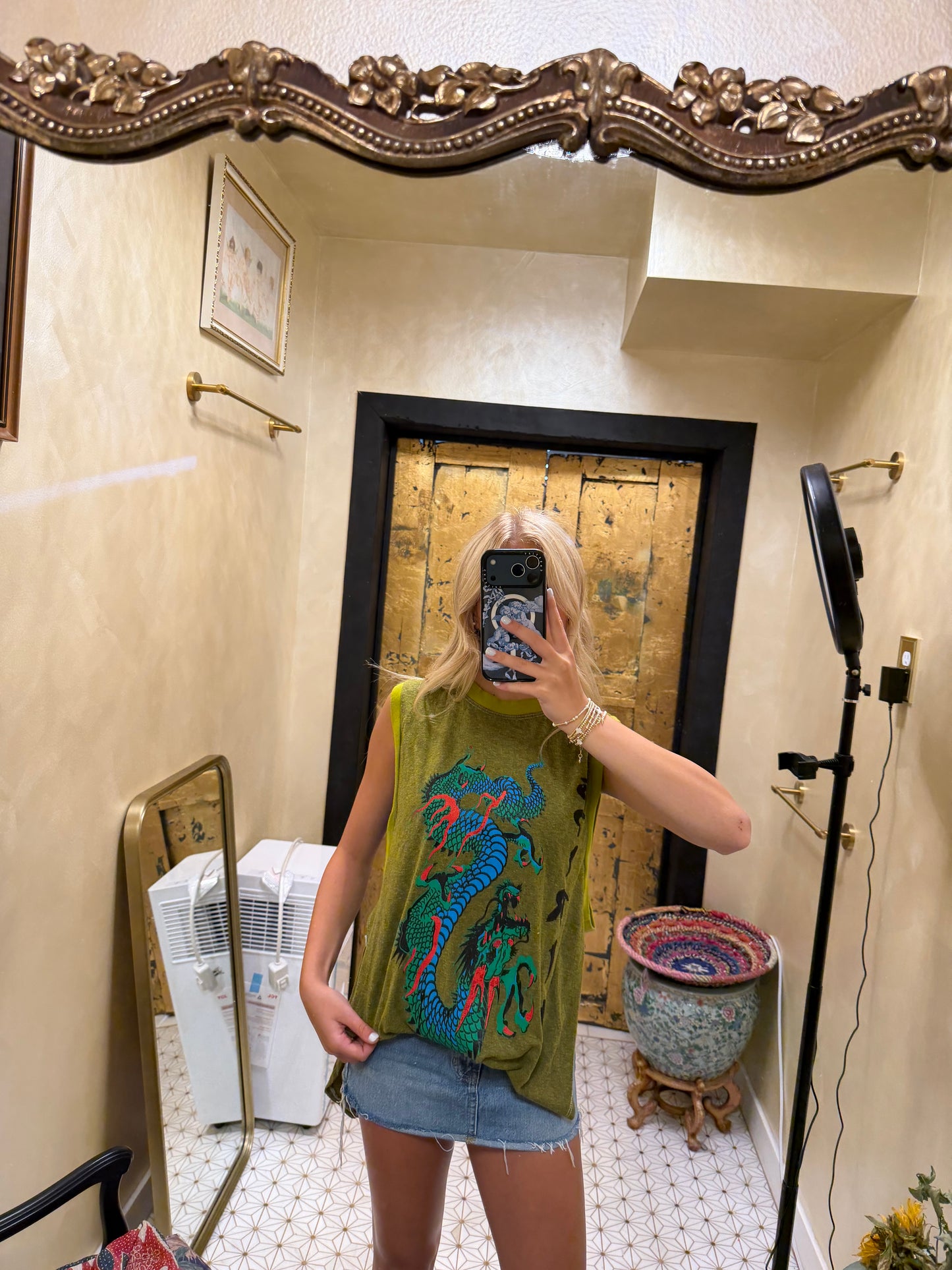 Tiger & Dragon Tunic Tank