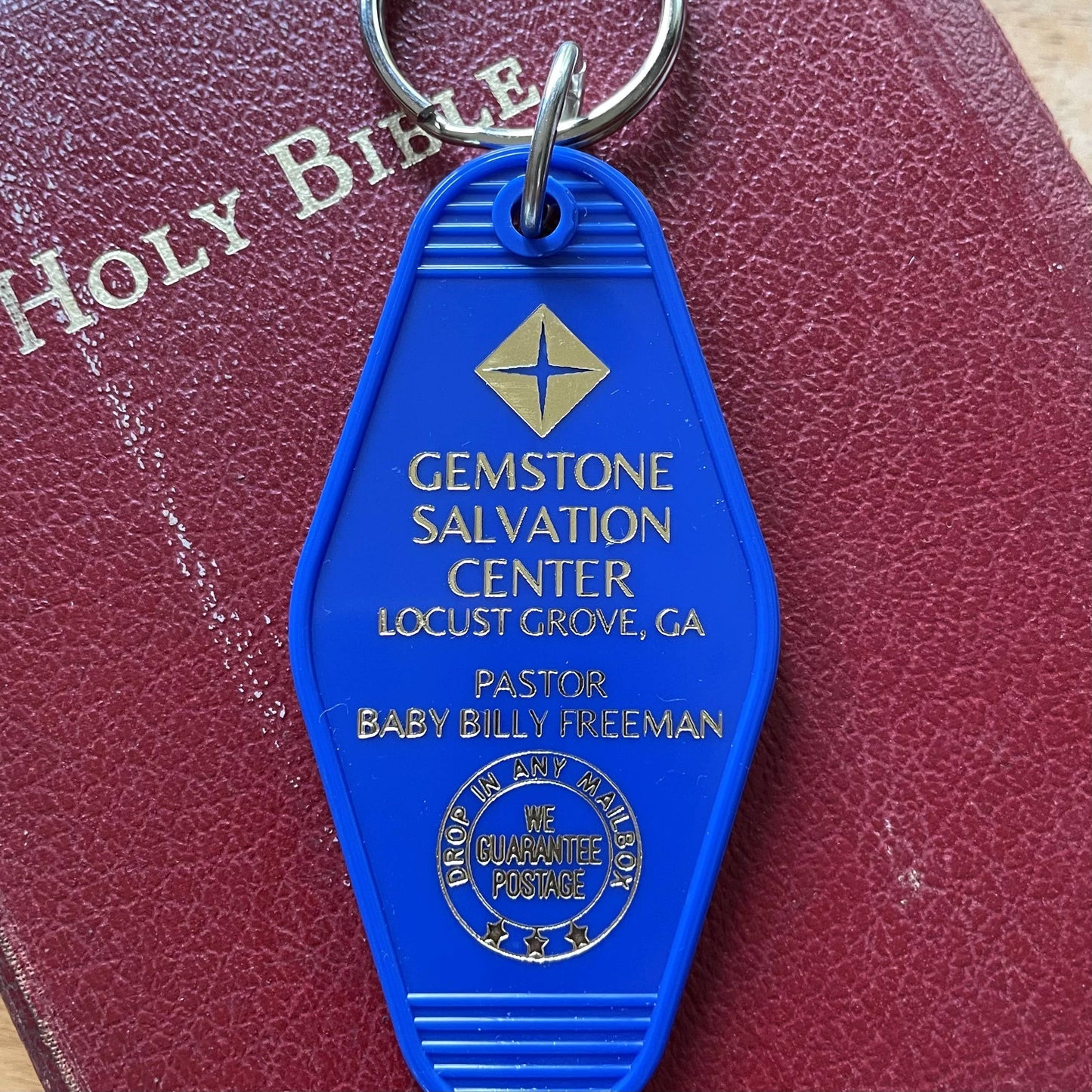 Motel Key Fob - Gemstones Salvation Center (The Righteous..)