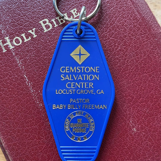 Motel Key Fob - Gemstones Salvation Center (The Righteous..)