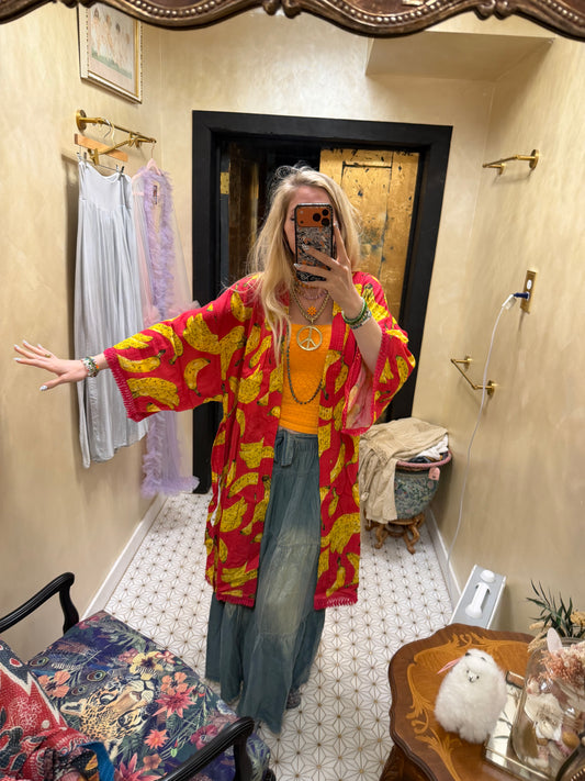 Bananas Cover Up / Duster