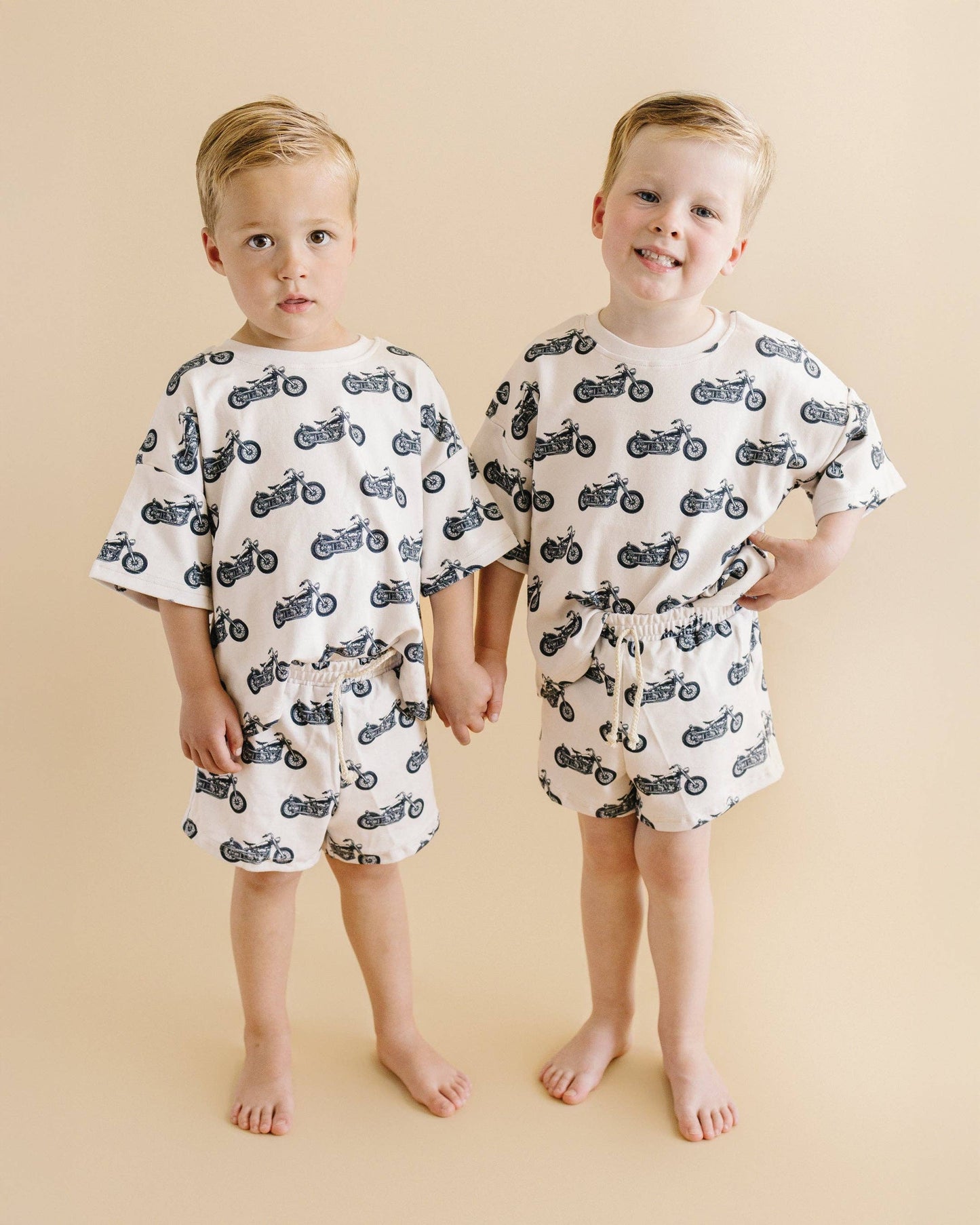 Baby & Kids Shorts Set | Born to Ride