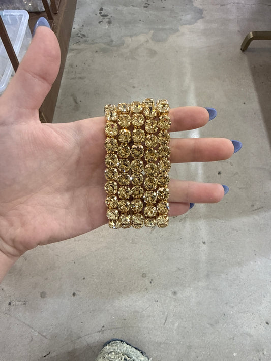 Mini Gold Stretch Bracelet