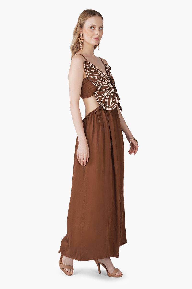 Butterfly Maxi Dress