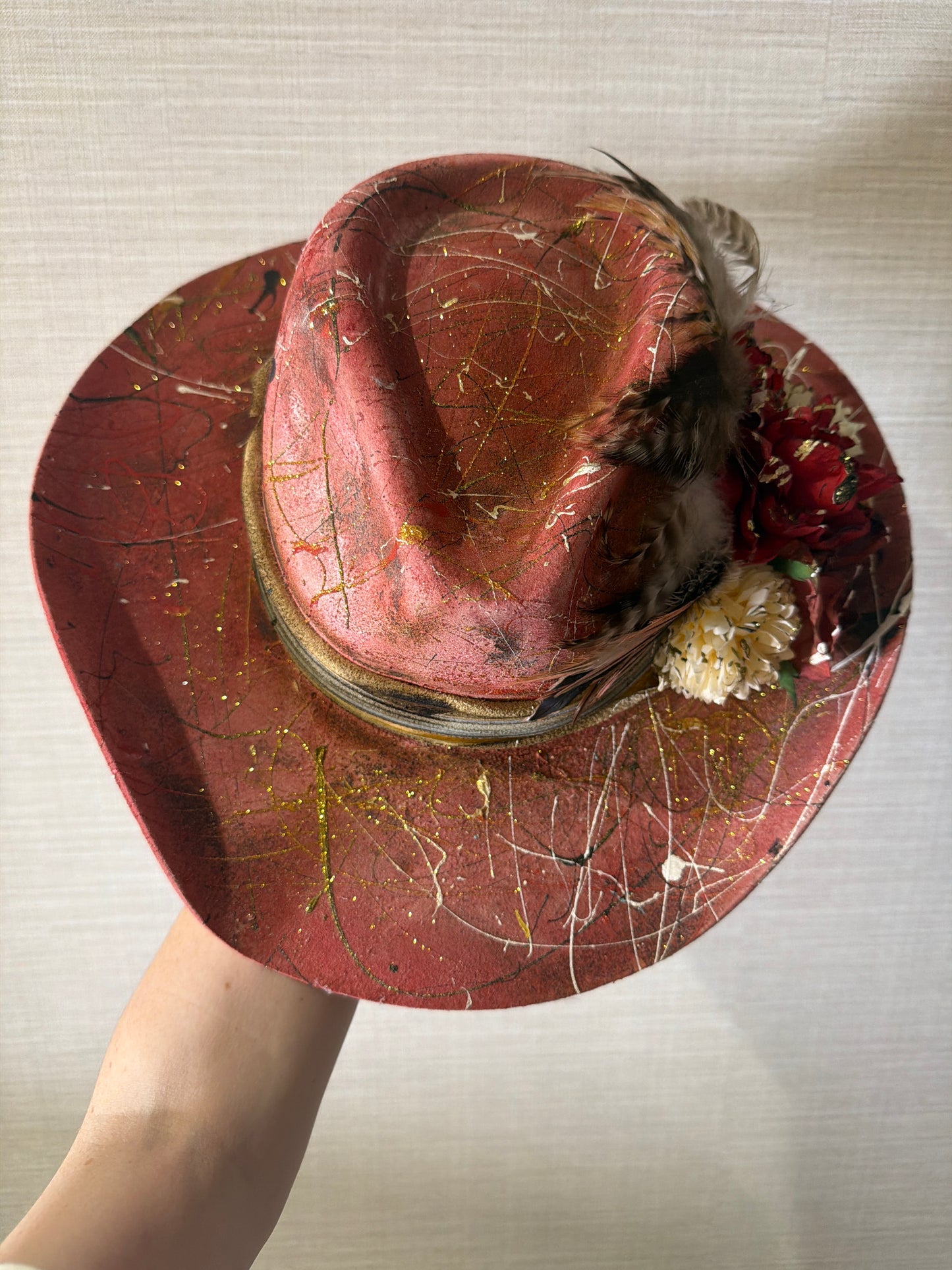 Red Cowgirl Hat