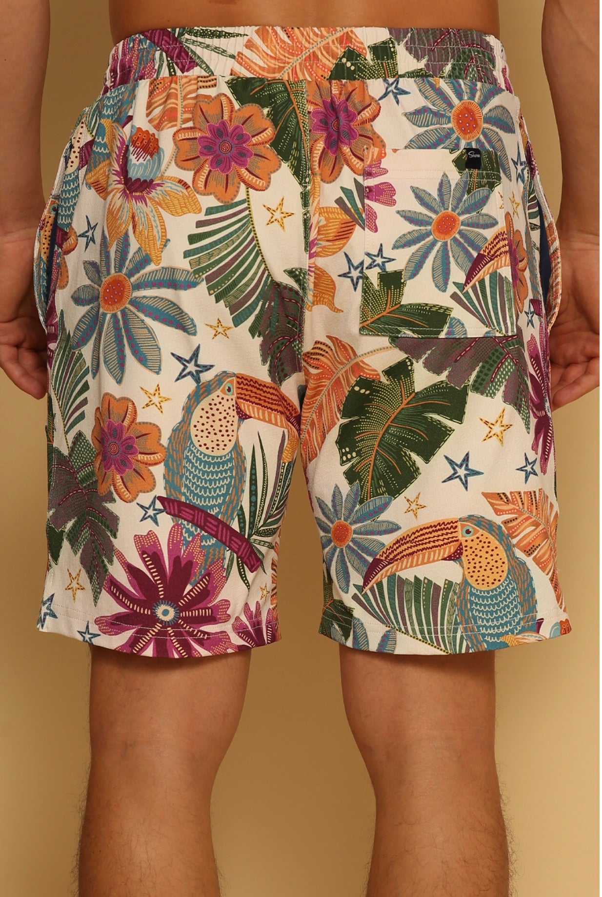 Toucan Me Crazy Volley Swim Trunk BoardShorts