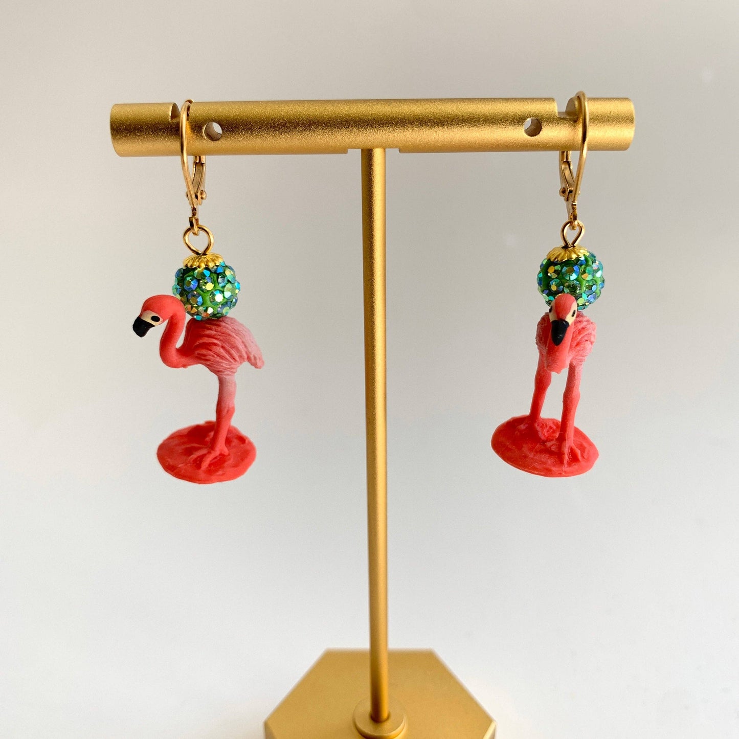 Miniature Flamingo Earrings