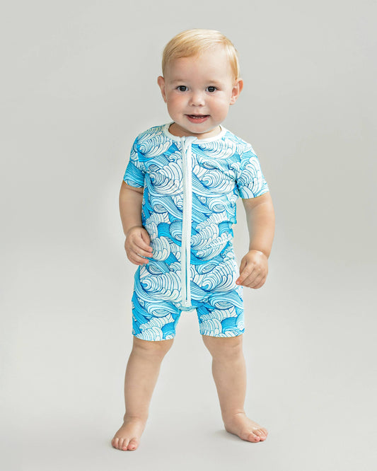 Bamboo Baby Shorty Romper | Delmar