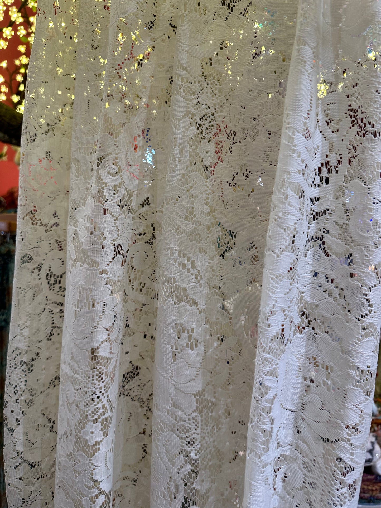 Delicate Rose White Lace Bloomers