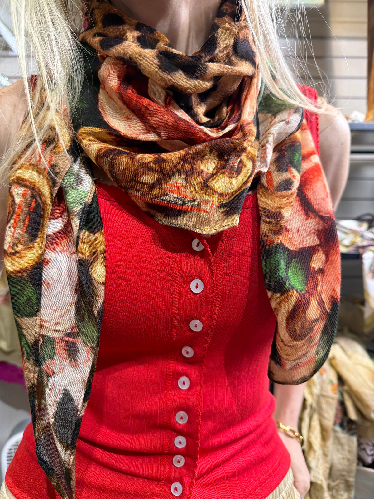 24IN Wild Rag leopard