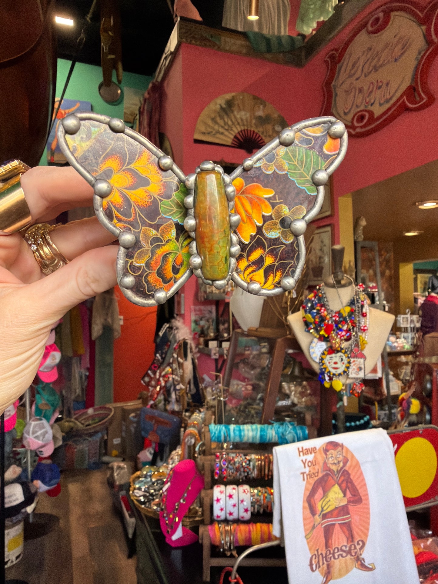 Mocha Butterfly Cuff