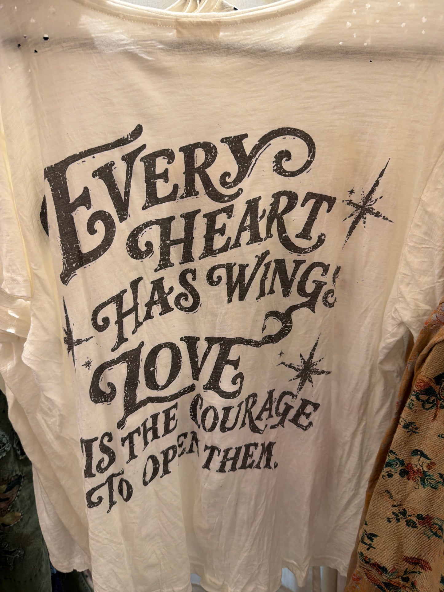Weathered And Worn Love All Tee