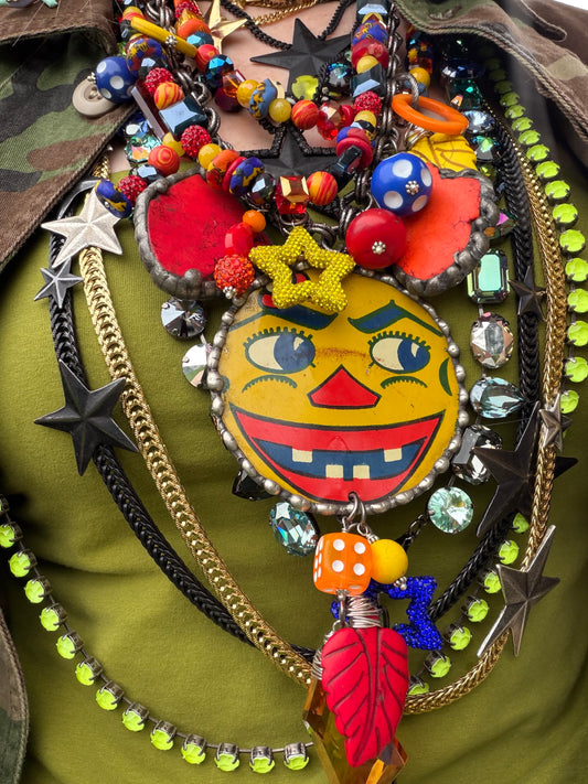 Clown around Necklace
