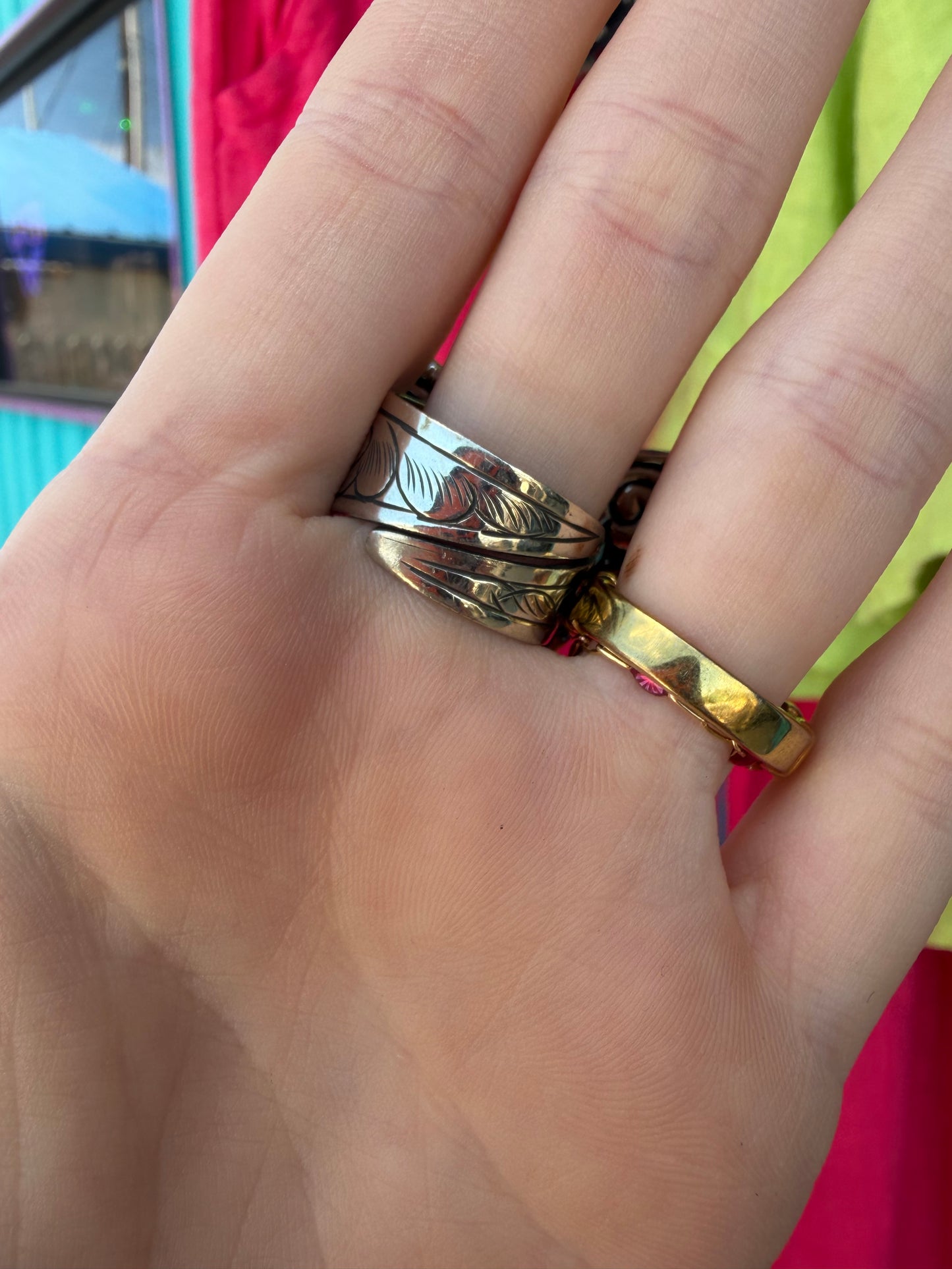The Jackass Nugget Turquoise Ring