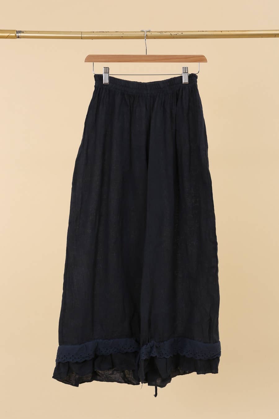 Eyelet Embroidery Linen Bloomers