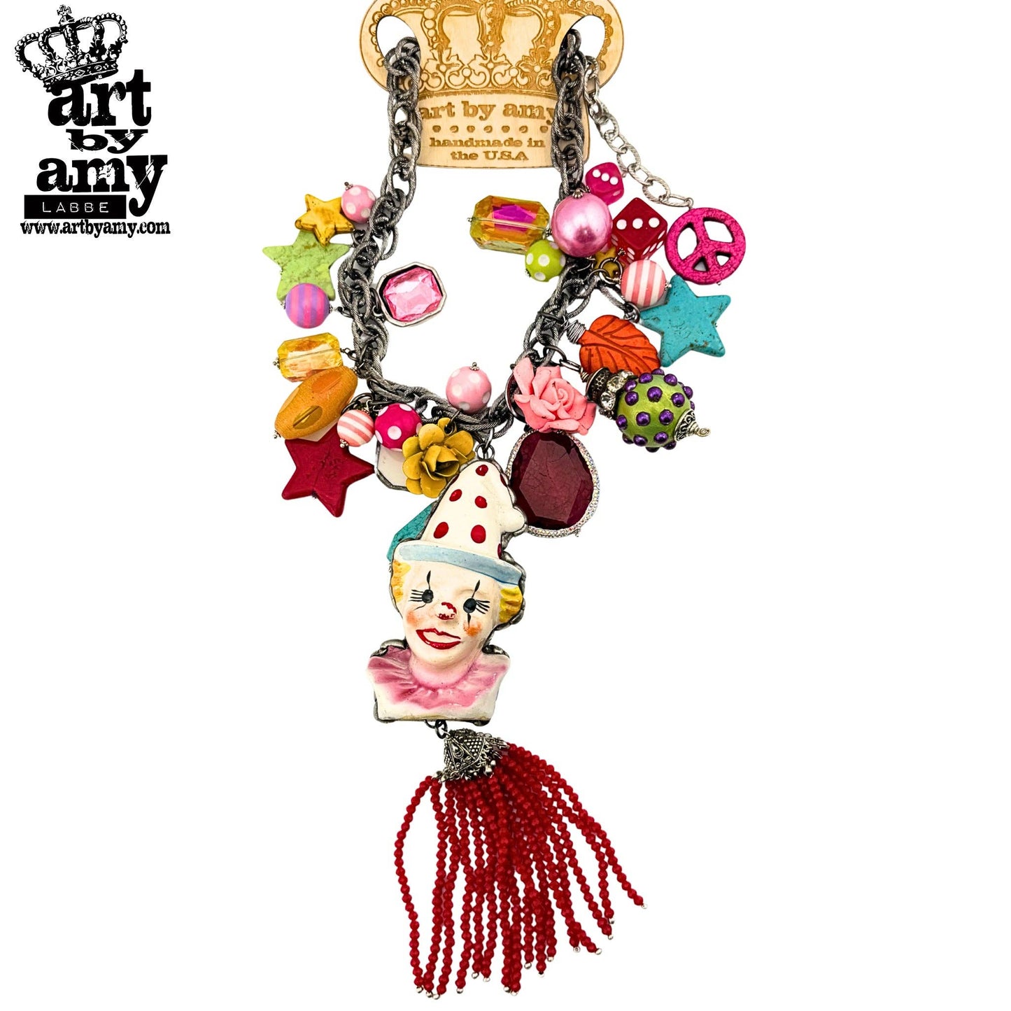 Fools Relic Clown Necklace