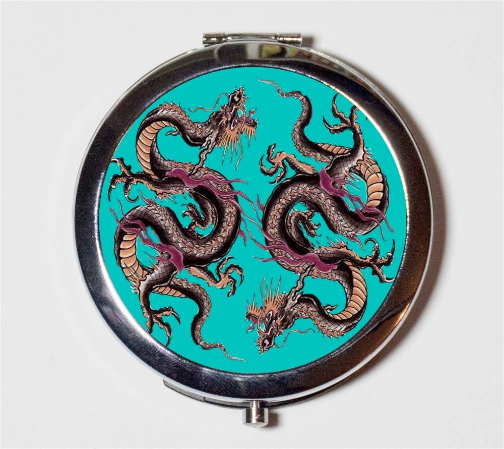 Dragon Tattoo Compact Mirror