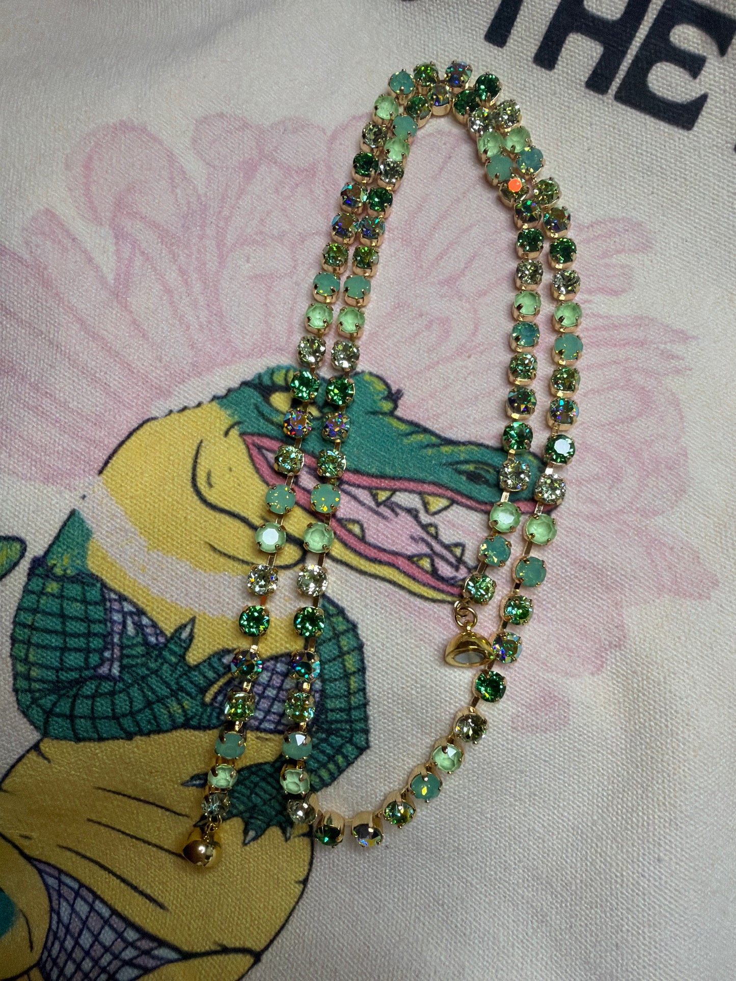 Aqua Marsh Long Necklace