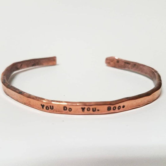 You Do You Boo - Copper Bracelet