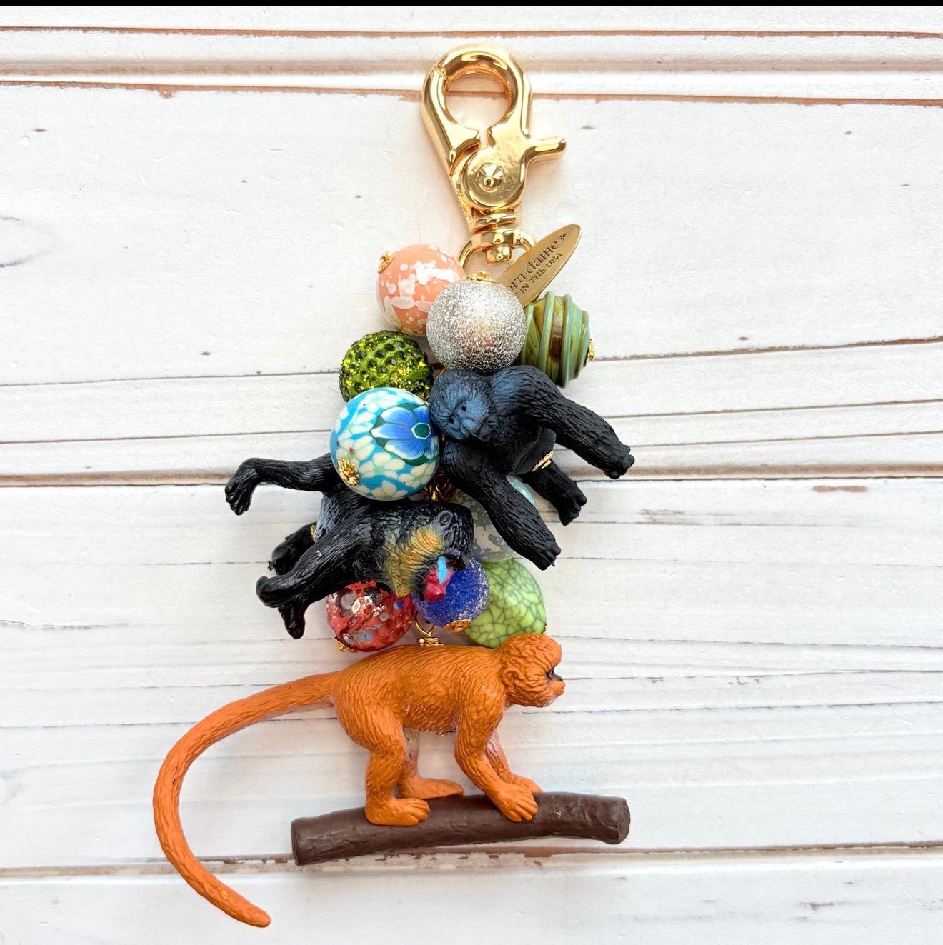 Monkey Bag Charm