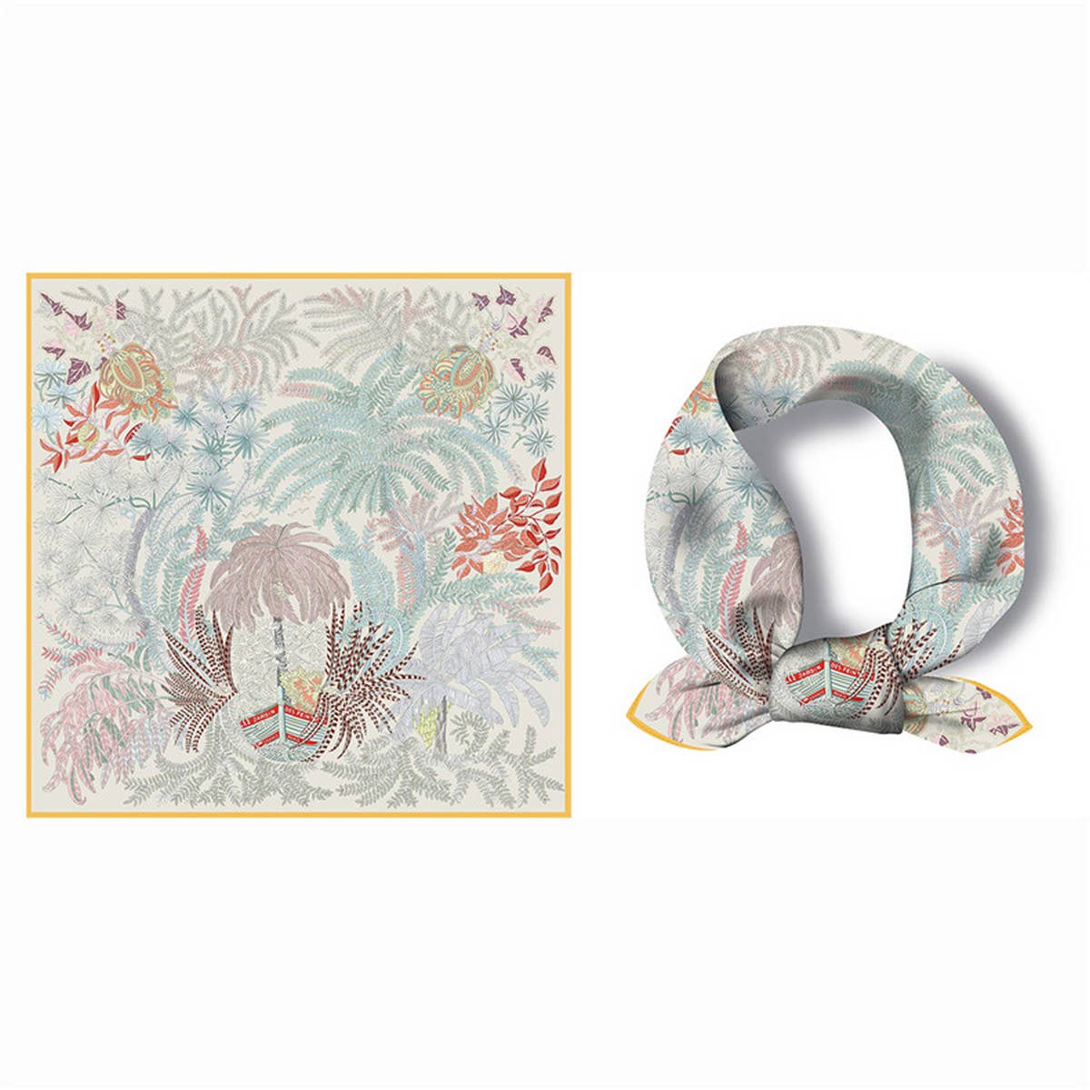 NEW SUMMER THIN SQUARE SCARF