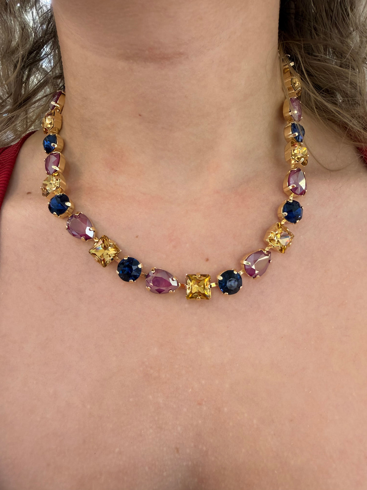 Royal Mix Crown Necklace