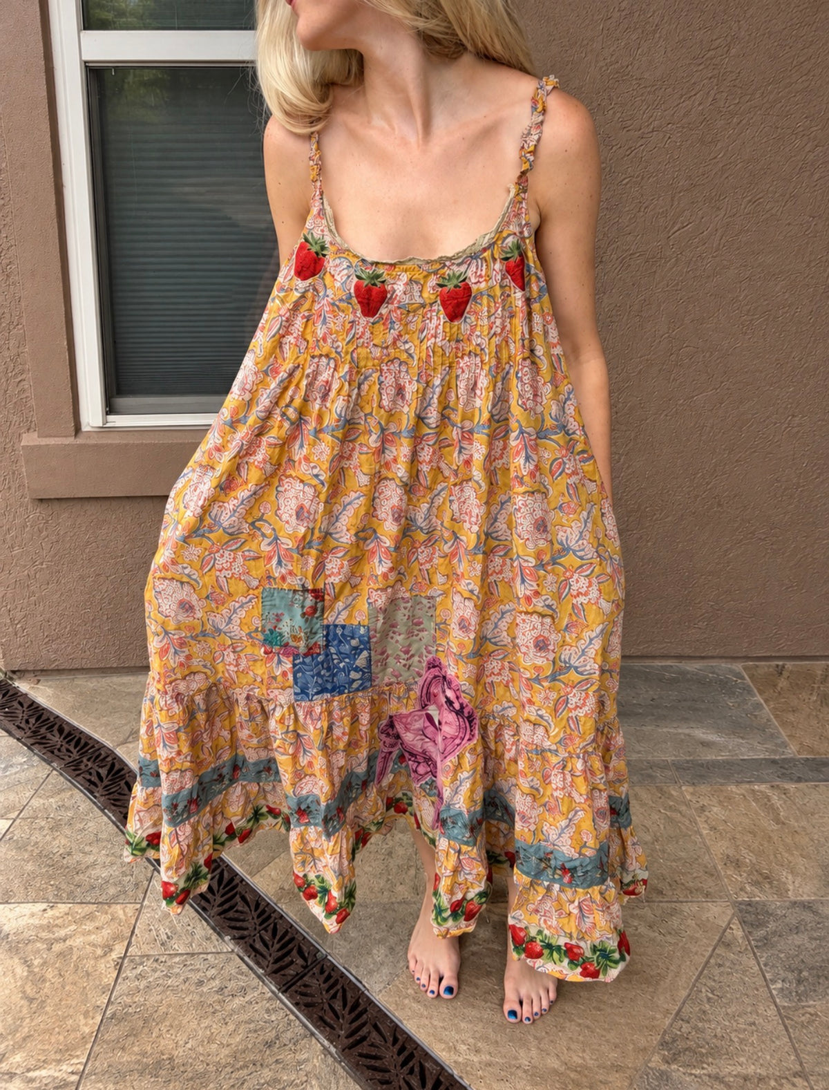 Sunwashed bloom dress