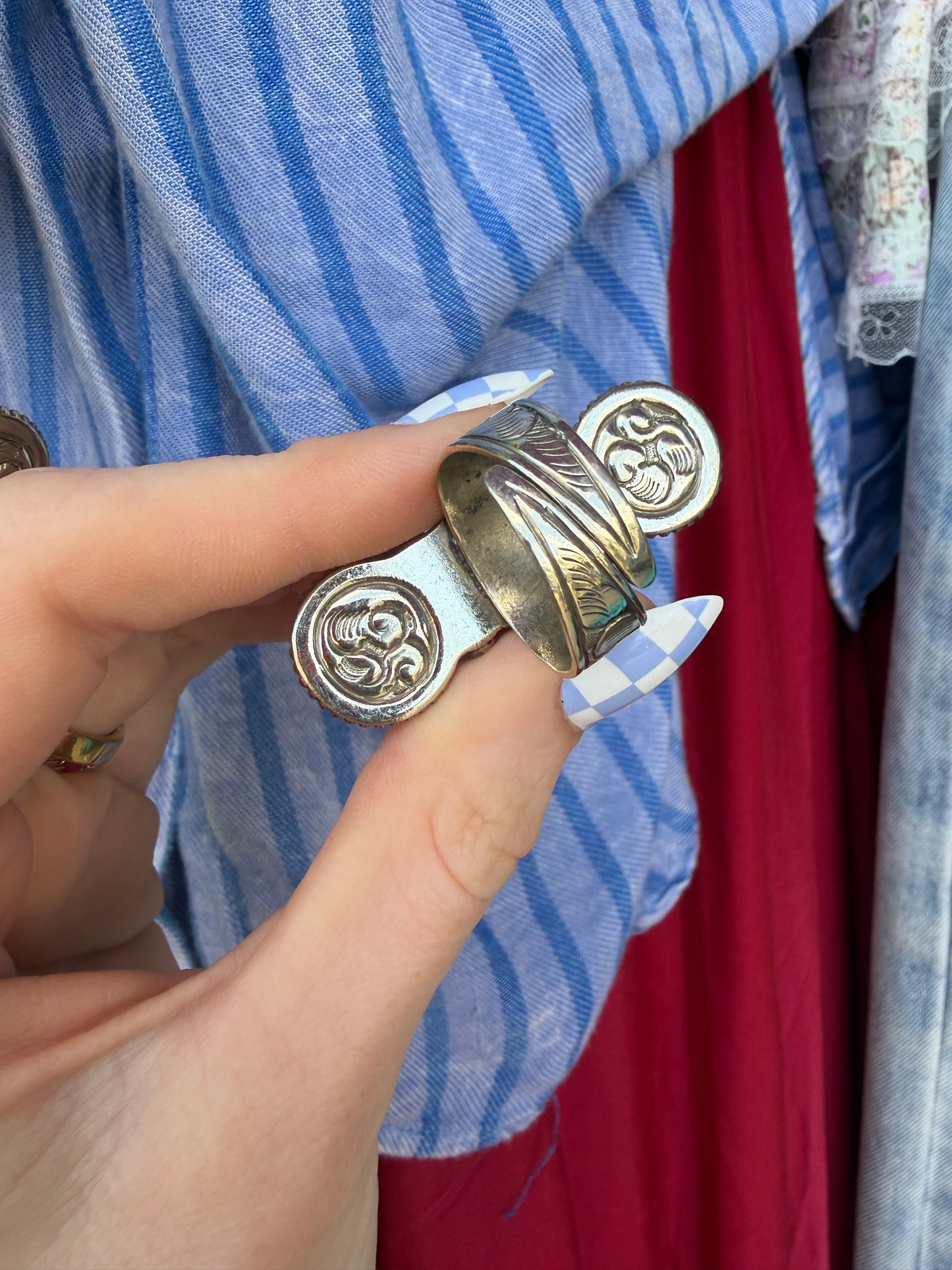 Triple Stack Lapis Ring