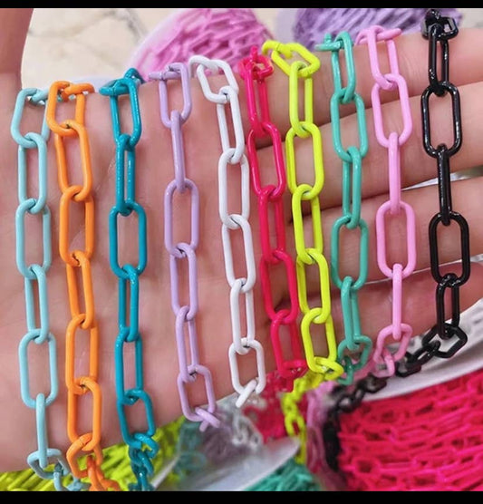 Candy Land Paperclip Necklace