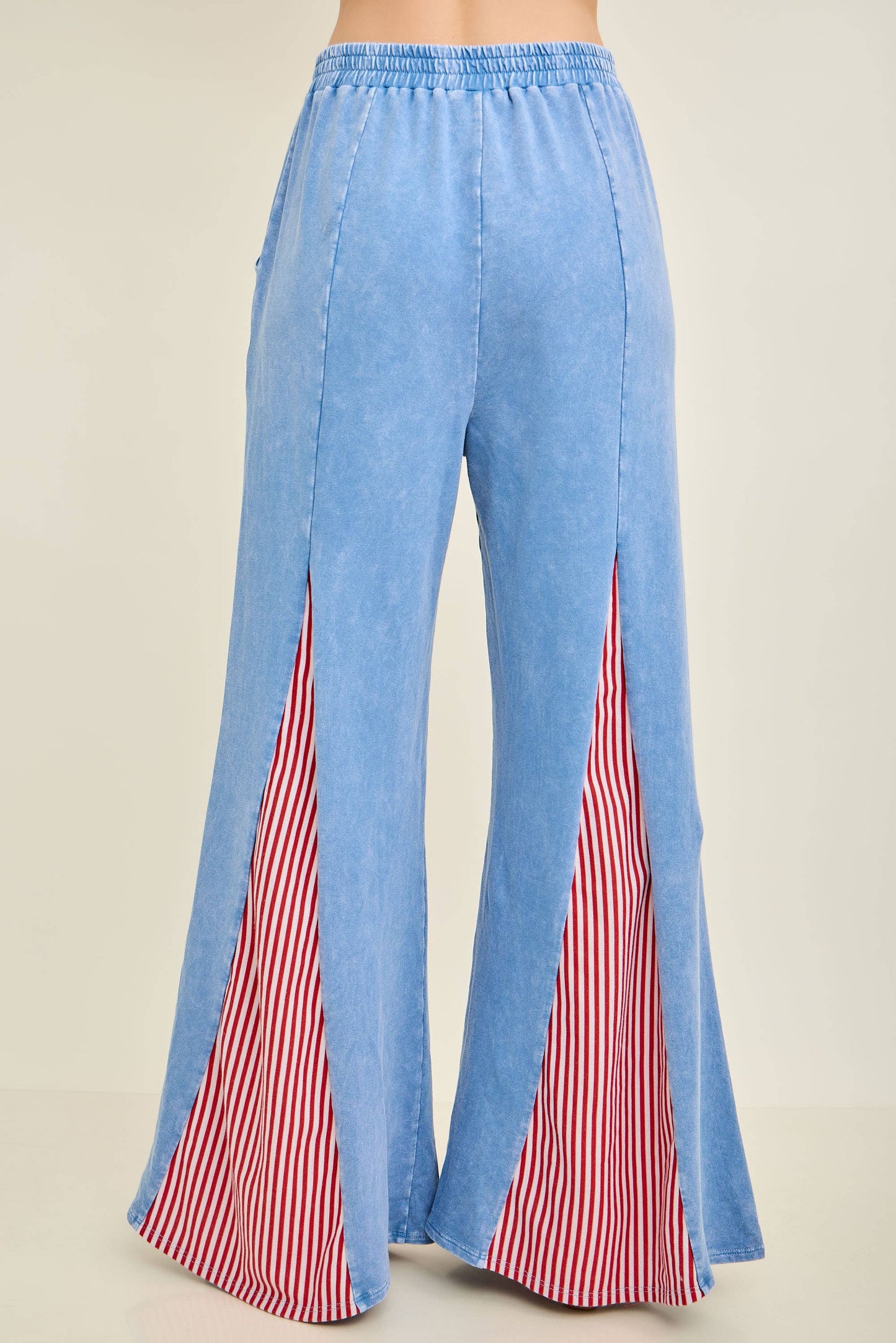 Americana Mineral Washed Flare Pants