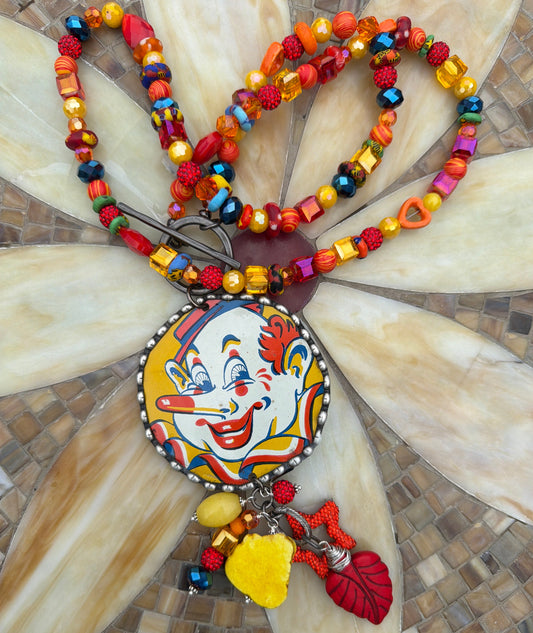 Hobo the Clown Necklace