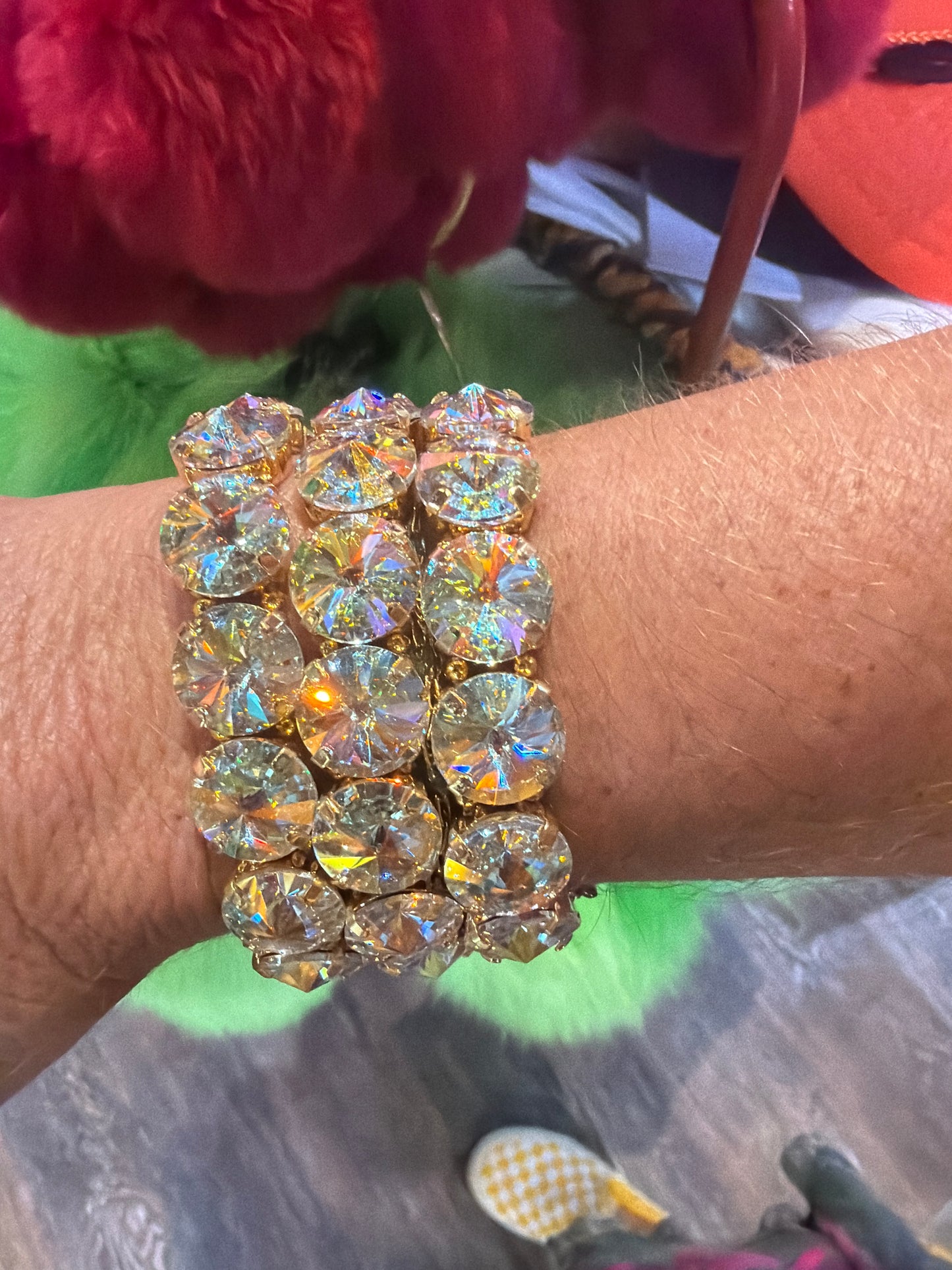 Clear AB Stretch Bracelet