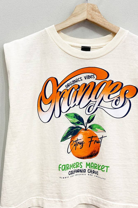 Oranges Muscle Tank