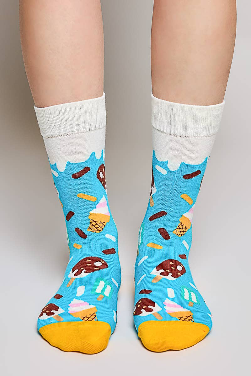 Colorful Novelty Crew Soft Socks