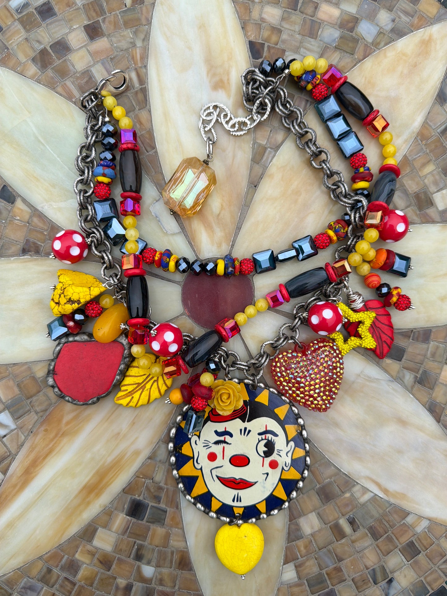 Blinky the Clown Necklace