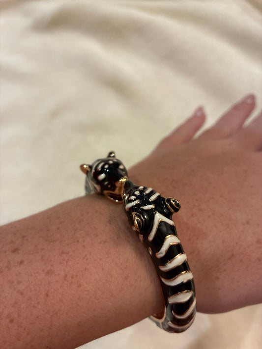 Black And White Tiger Bracelet