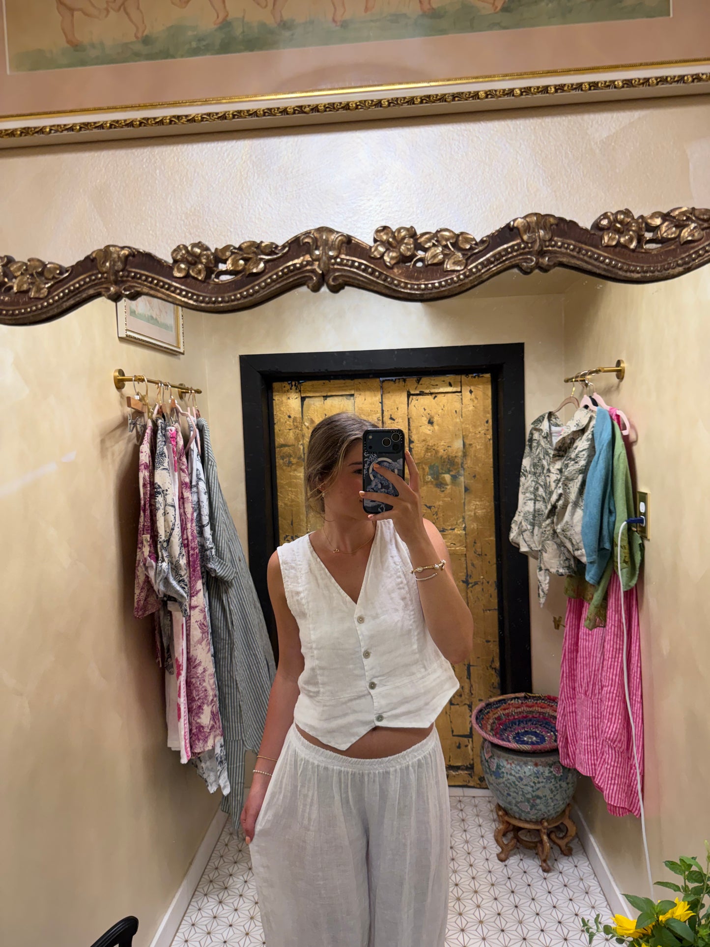 Linen Vest