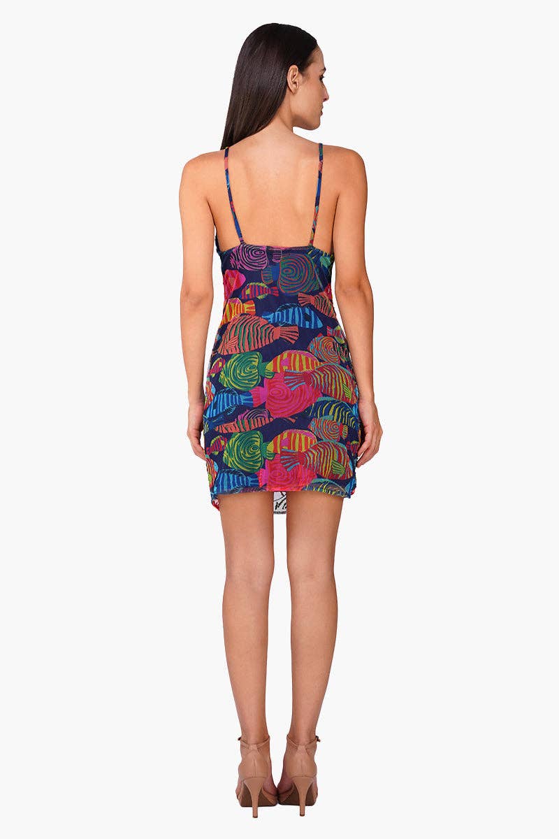 Tropical fish Beaded Dress