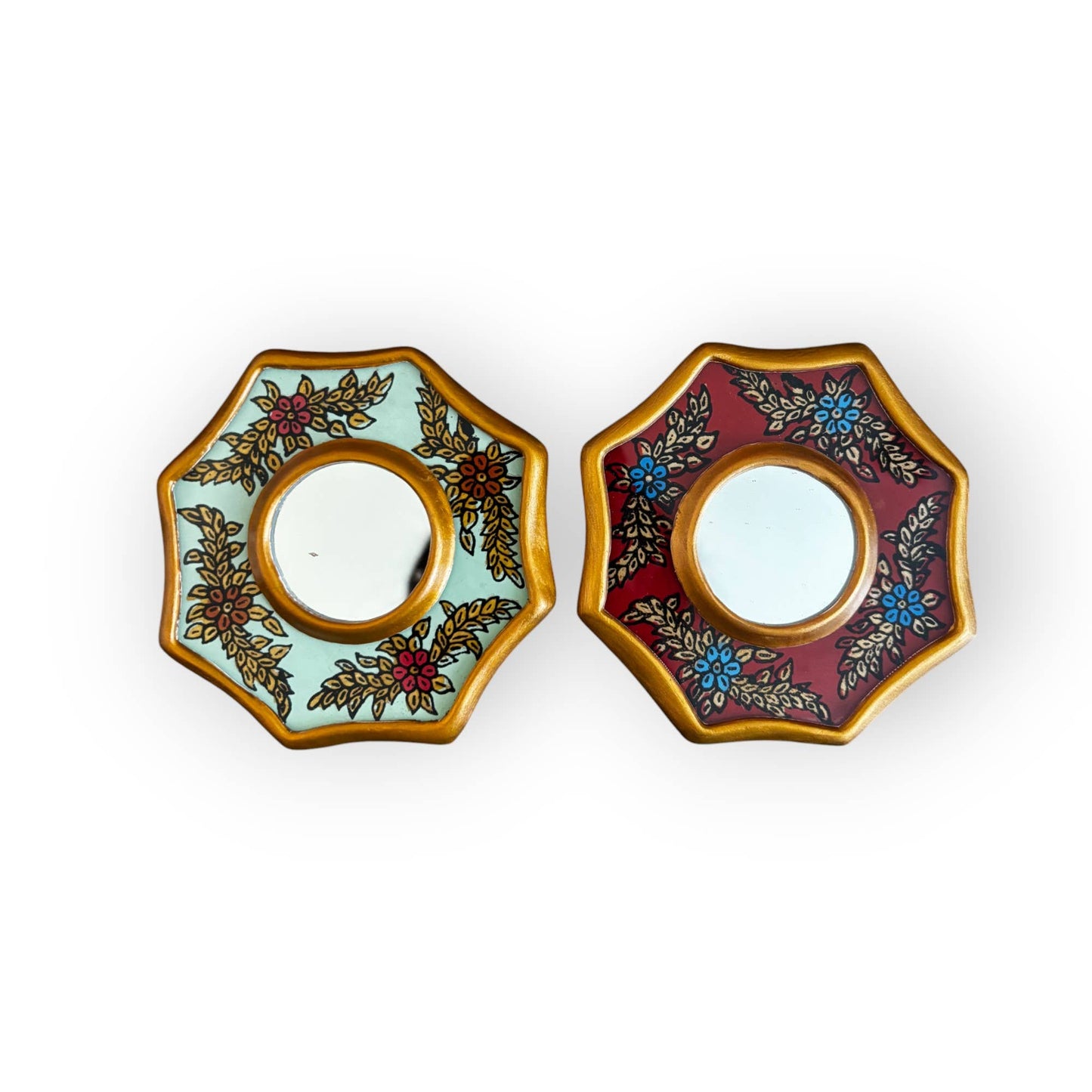 Handmade Decorative Peruvian Mirrors 3"
