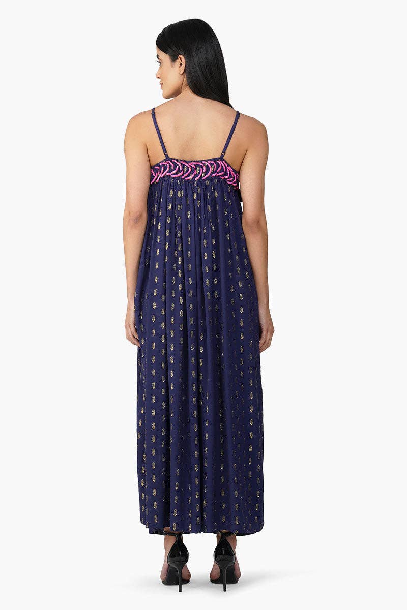 Bowfin Fish Embellished Lurex Dress