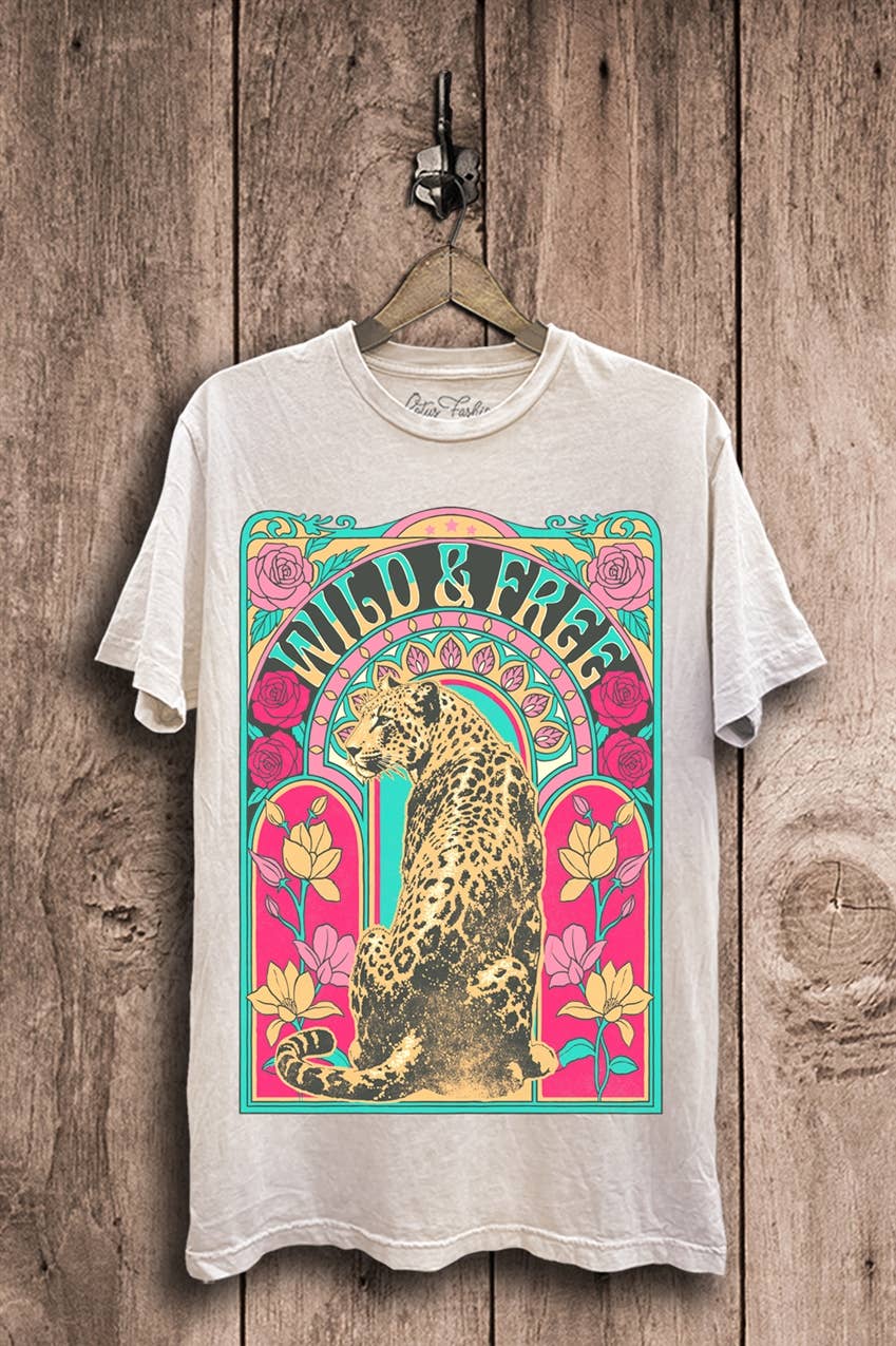Wild & Free Graphic Top