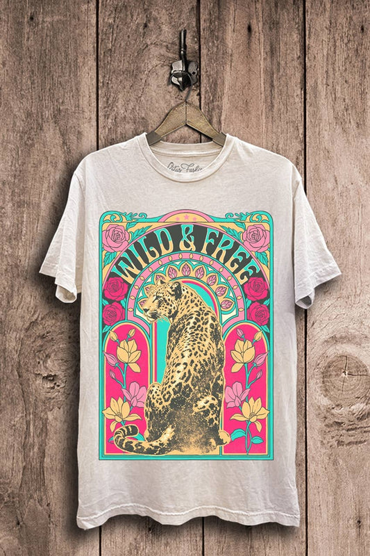 Wild & Free Graphic Top