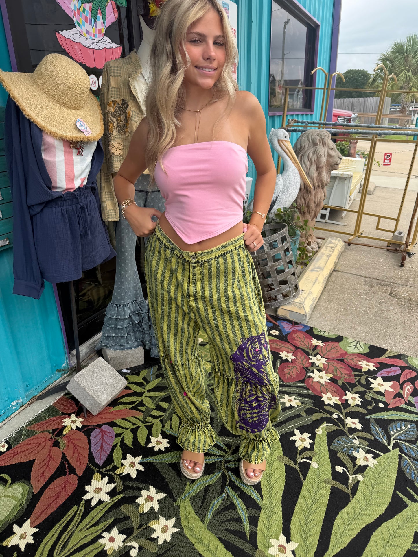 STRIPED SPIRIT TIGER PANTS