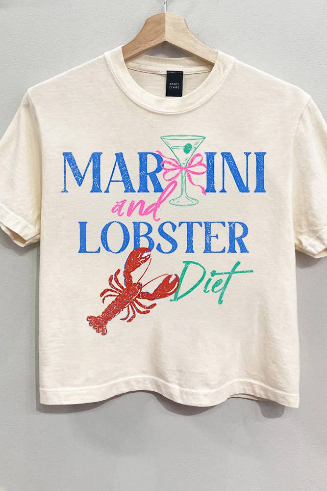 Lobster Diet Cropped Tee