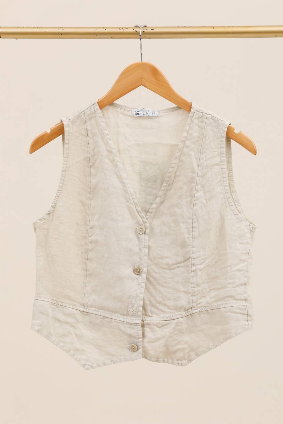 Linen Vest