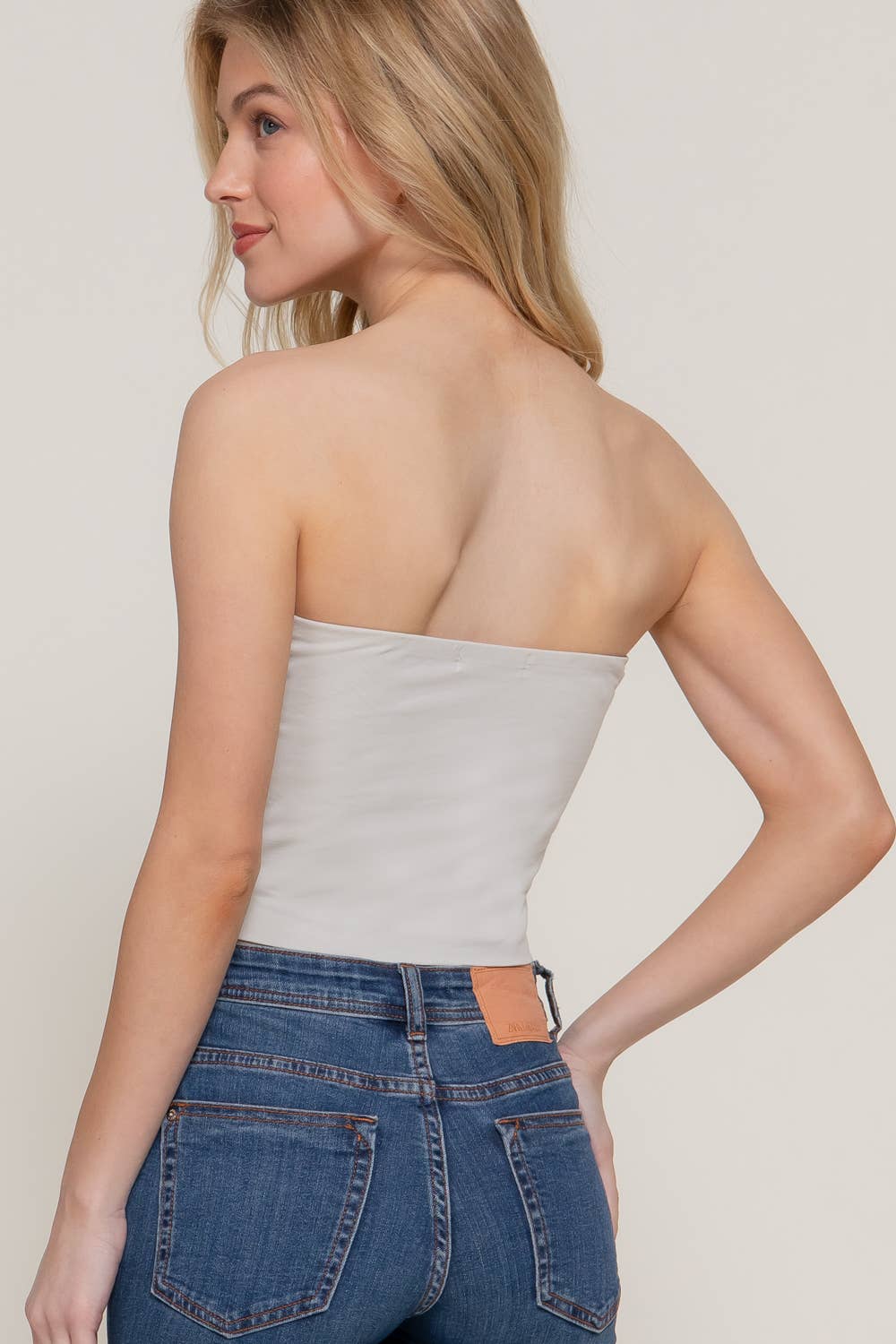 Crop Tube Cotton Jersey Top