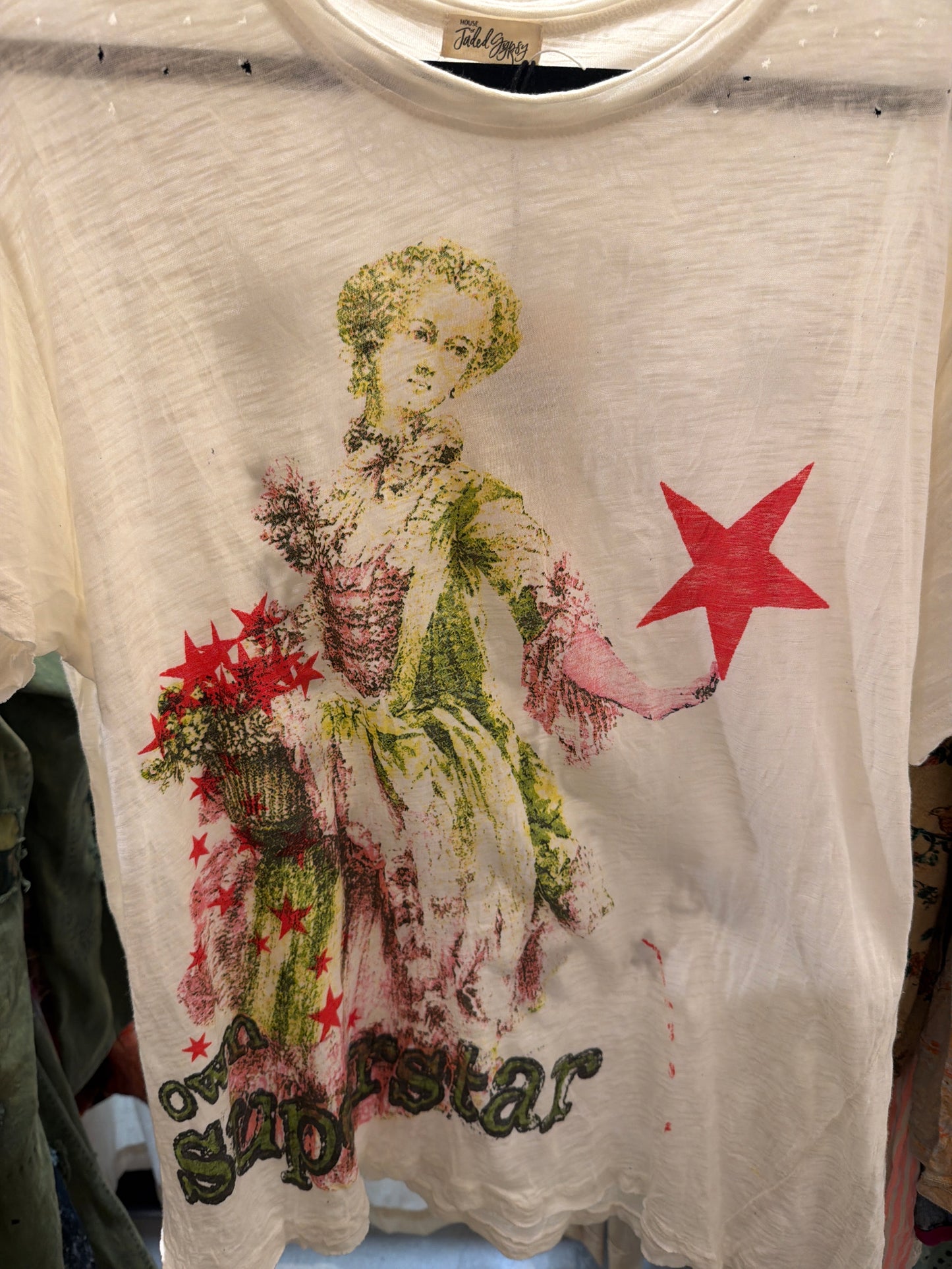 Weathered And Worn Superstar Tee