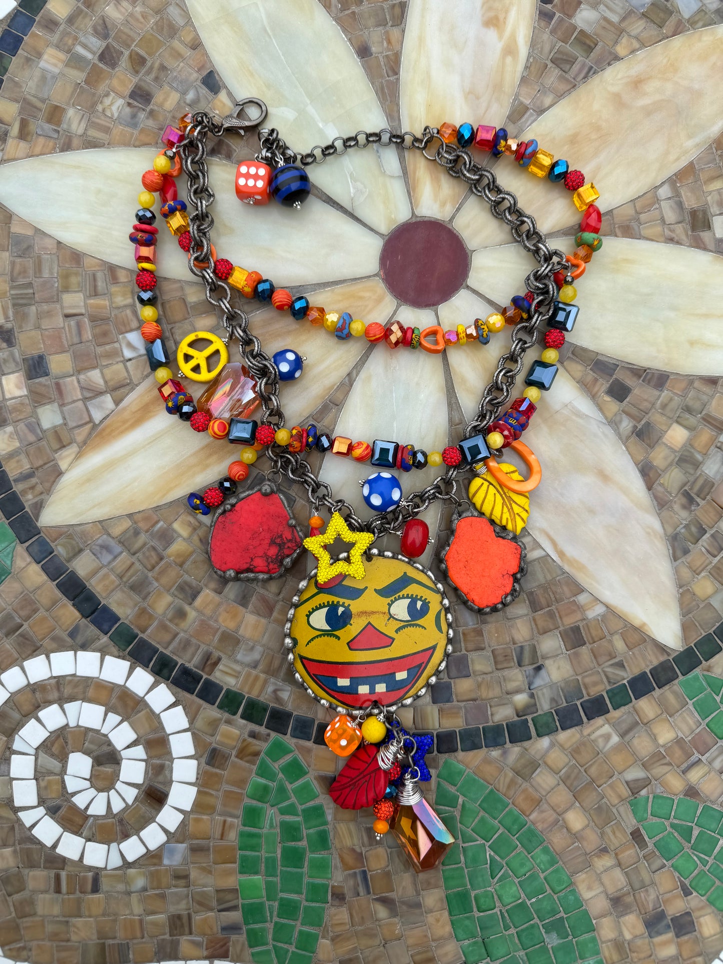 Clown around Necklace
