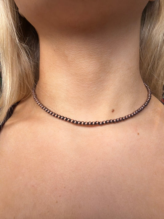Copper Navajo Pearls